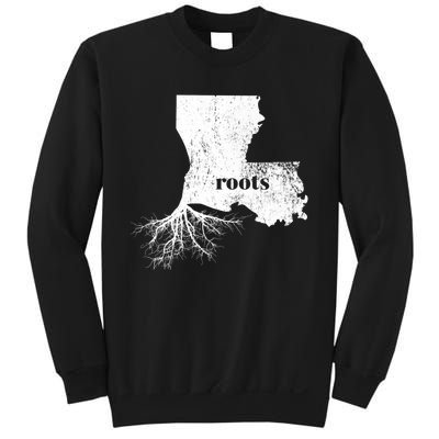 Louisiana Roots State Proud Home Gift Premium Sweatshirt