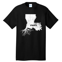 Louisiana Roots State Proud Home Gift Premium Tall T-Shirt