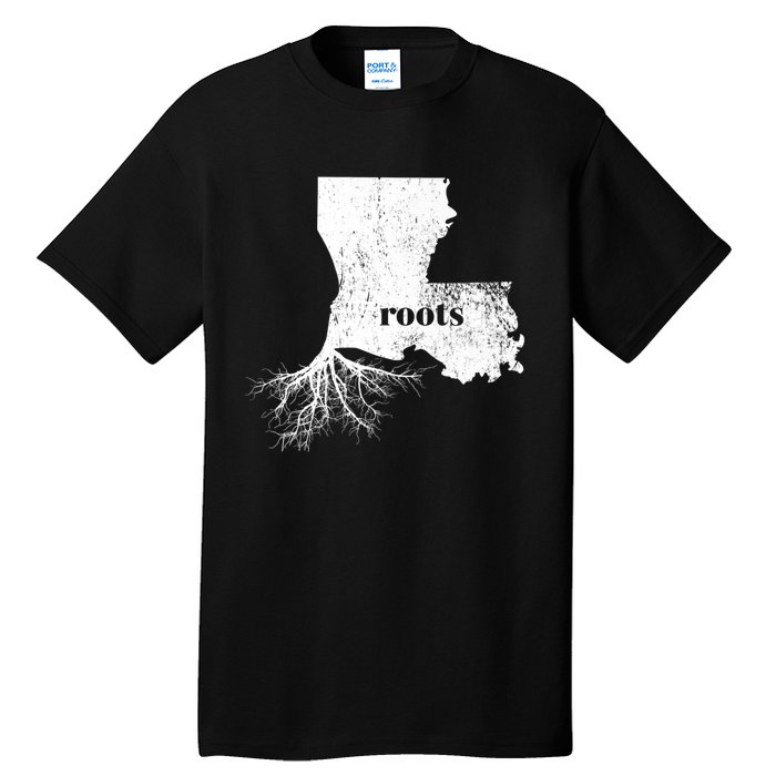 Louisiana Roots State Proud Home Gift Premium Tall T-Shirt