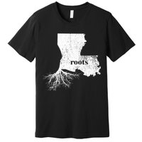 Louisiana Roots State Proud Home Gift Premium Premium T-Shirt