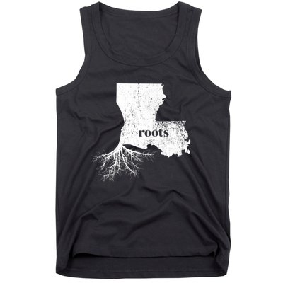 Louisiana Roots State Proud Home Gift Premium Tank Top