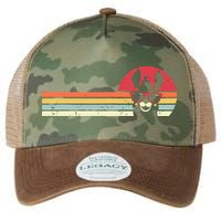 Llama Retro Style Alpaca Legacy Tie Dye Trucker Hat