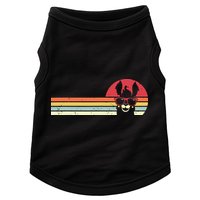Llama Retro Style Alpaca Doggie Tank
