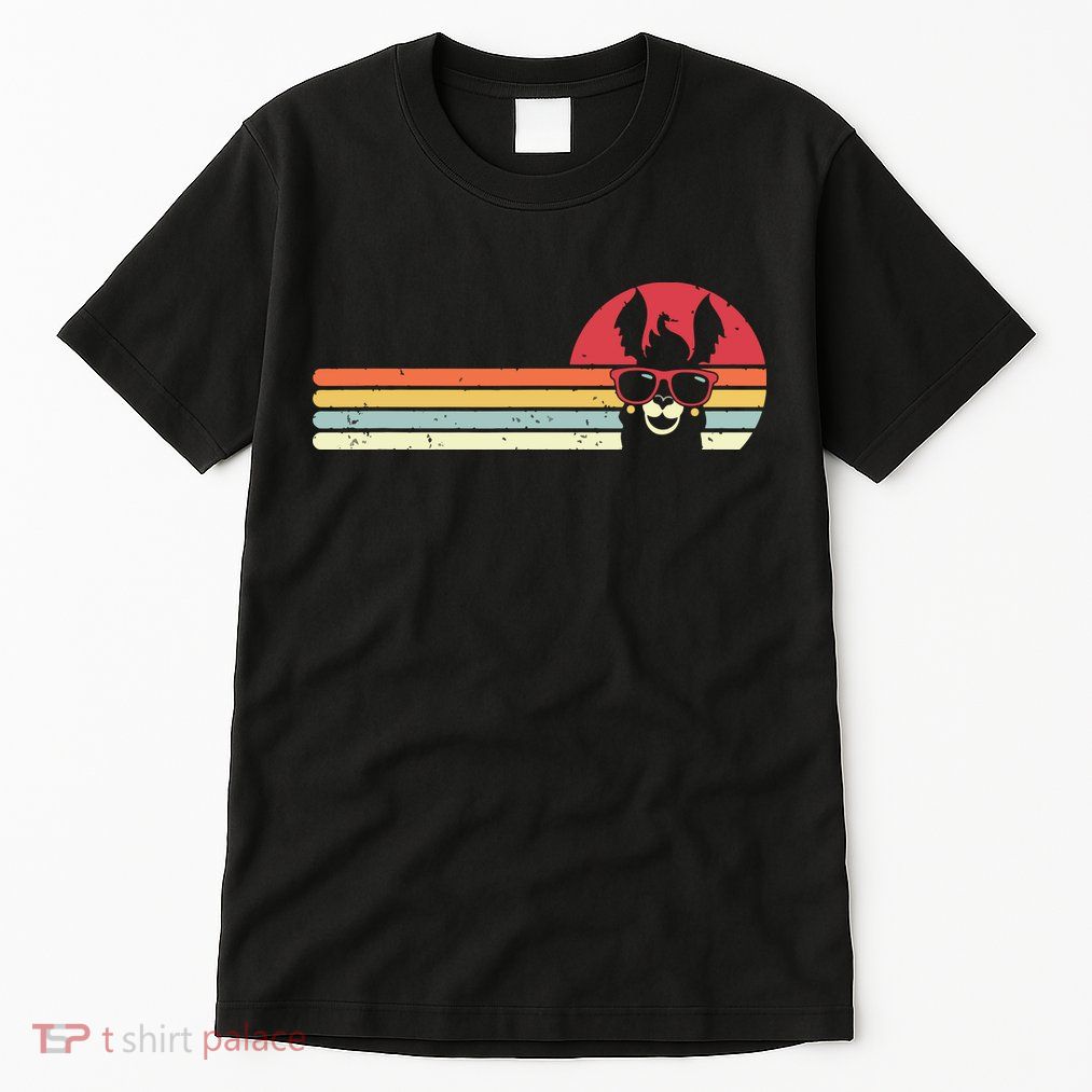 Llama Retro Style Alpaca Tall T-Shirt