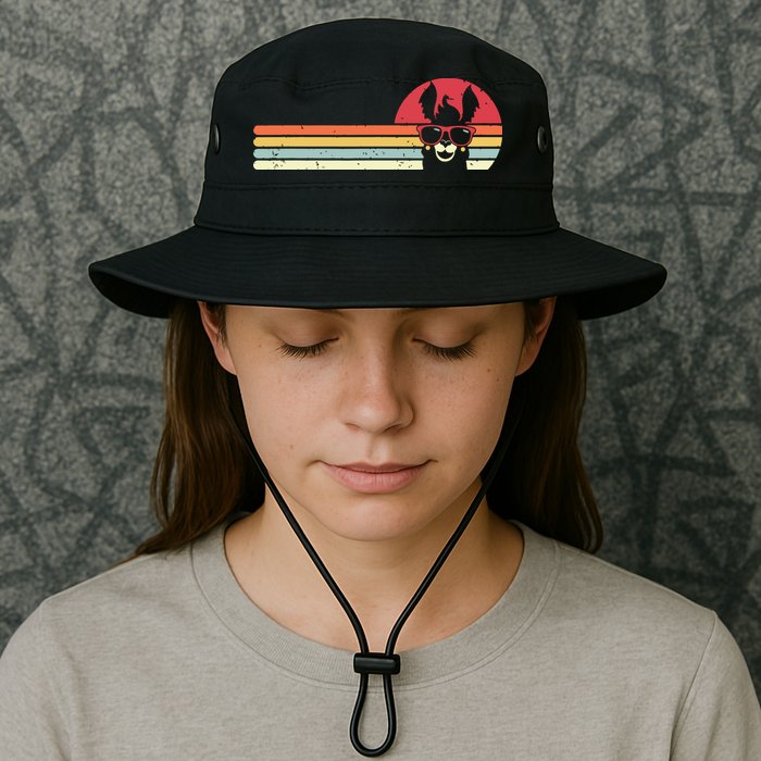 Llama Retro Style Alpaca Bucket Hat