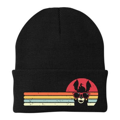 Llama Retro Style Alpaca Beanie