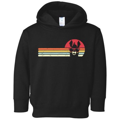 Llama Retro Style Alpaca Toddler Hoodie