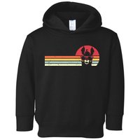 Llama Retro Style Alpaca Toddler Hoodie