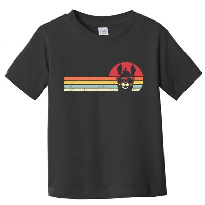 Llama Retro Style Alpaca Toddler T-Shirt