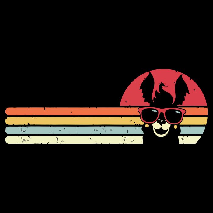 Llama Retro Style Alpaca Crop Top