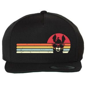 Llama Retro Style Alpaca Wool Snapback Cap