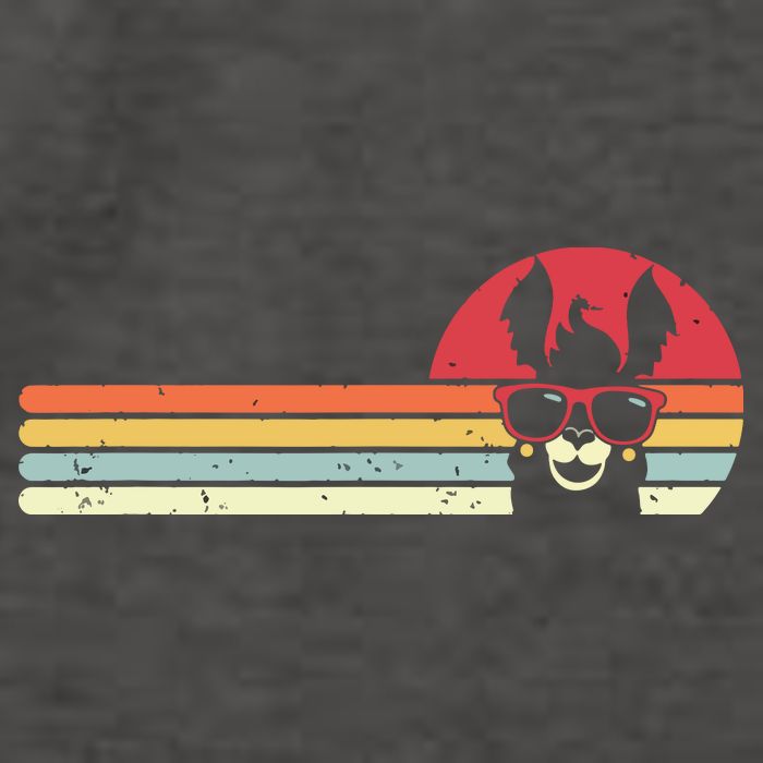 Llama Retro Style Alpaca Vector Backpack