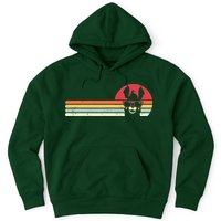 Llama Retro Style Alpaca Hoodie
