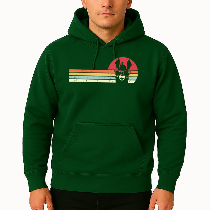 Llama Retro Style Alpaca Hoodie