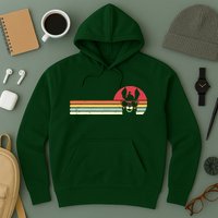Llama Retro Style Alpaca Hoodie