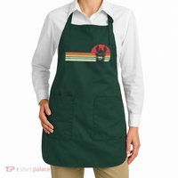 Llama Retro Style Alpaca Apron