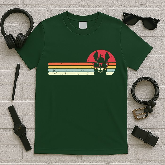 Llama Retro Style Alpaca T-Shirt