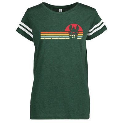 Llama Retro Style Alpaca Enza Ladies Jersey Football T-Shirt