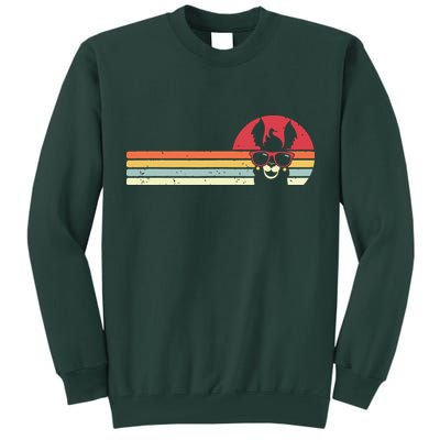 Llama Retro Style Alpaca Tall Sweatshirt