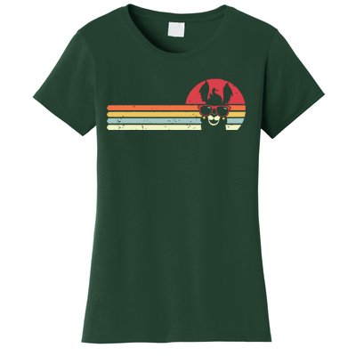 Llama Retro Style Alpaca Women's T-Shirt