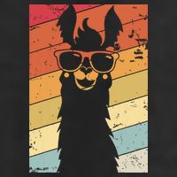 Llama Retro Style Alpaca Cool Comfort Performance Bucket Hat