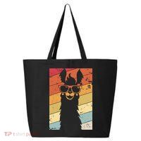 Llama Retro Style Alpaca 25L Jumbo Tote
