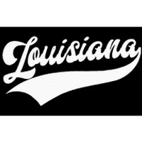 Louisiana Retro Throwback Design Bumper Sticker