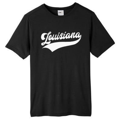 Louisiana Retro Throwback Design Tall Fusion ChromaSoft Performance T-Shirt