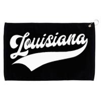 Louisiana Retro Throwback Design Grommeted Golf Towel