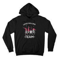 Lefse Rolling Team God Jul Gnome Gifts Christmas Pajama Hoodie