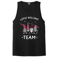 Lefse Rolling Team God Jul Gnome Gifts Christmas Pajama PosiCharge Competitor Tank