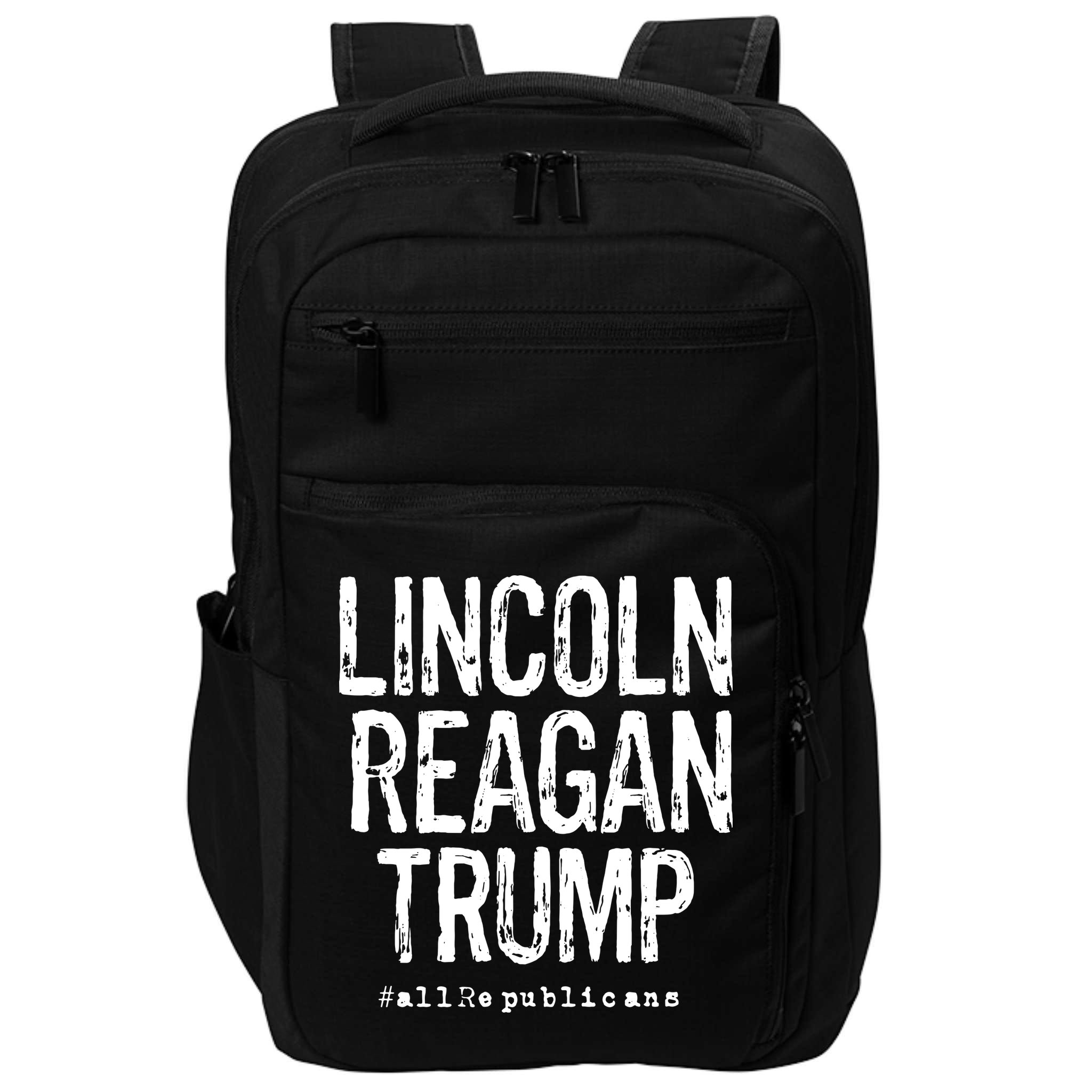 Lincoln Reagan Trump Favorite Presidents Impact Tech Backpack
