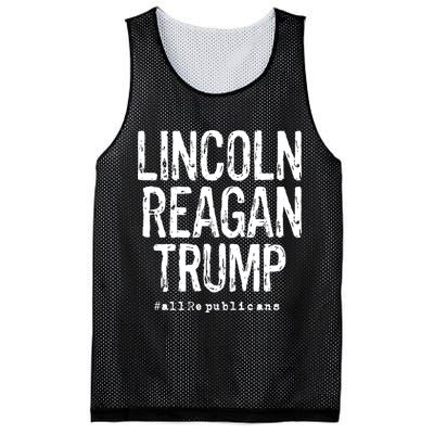 Lincoln Reagan Trump Favorite Presidents Mesh Reversible Basketball Jersey Tank