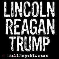 Lincoln Reagan Trump Favorite Presidents Premium T-Shirt