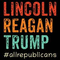 Lincoln Reagan Trump Favorite Presidents Tank Top