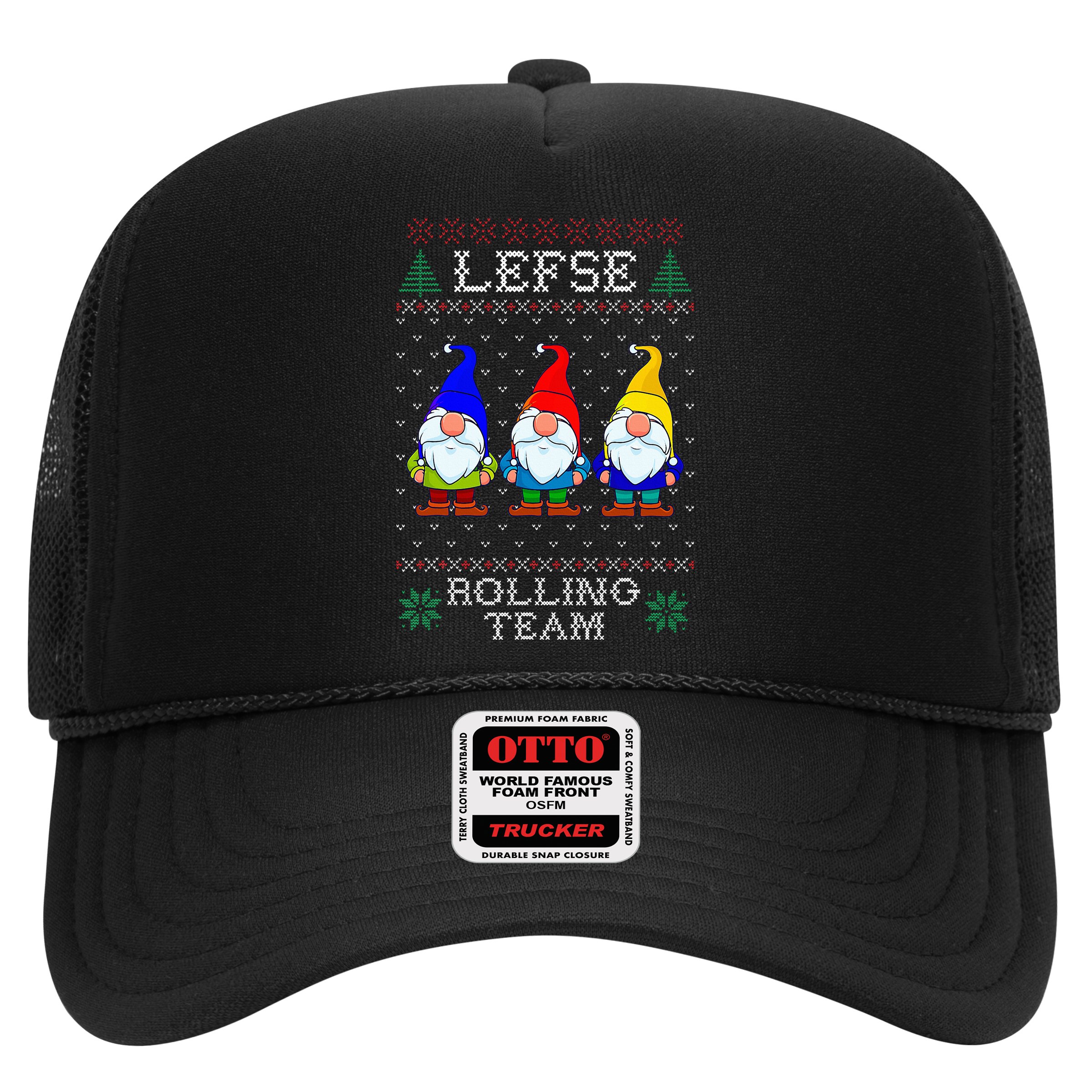 Lefse Rolling Team Christmas Baking Tomte Gnome Xmas  Hat