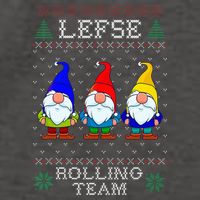 Lefse Rolling Team Christmas Baking Tomte Gnome Xmas  Vector Backpack