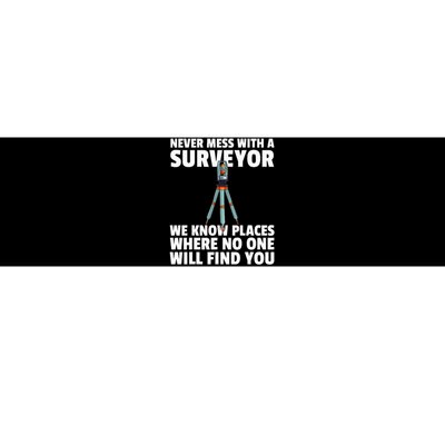 Land Recorder Technician Gift For Cartogropher Surveyor Bumper Sticker