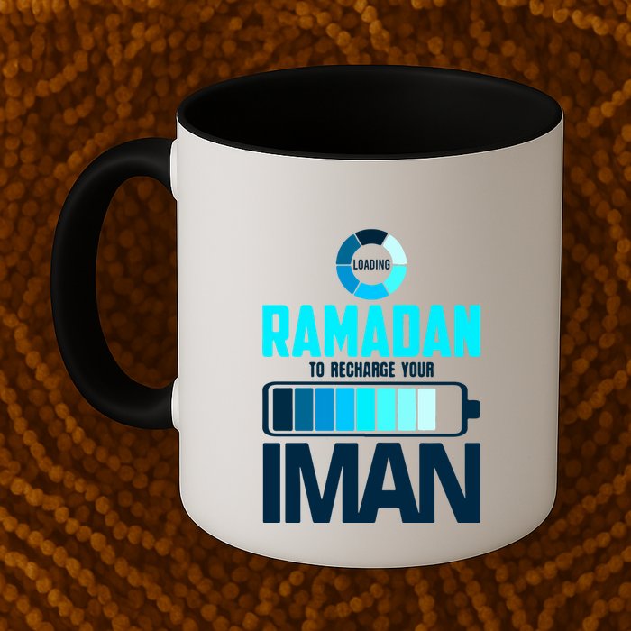 Loading Ramadan To Recharge Your Iman Gift For Ramadan Mubarak Mug