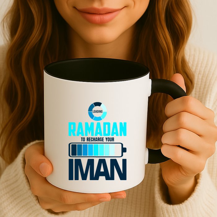 Loading Ramadan To Recharge Your Iman Gift For Ramadan Mubarak Mug