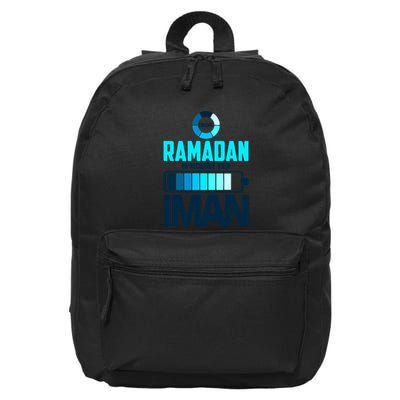 Loading Ramadan To Recharge Your Iman Gift For Ramadan Mubarak 16 in Basic Backpack