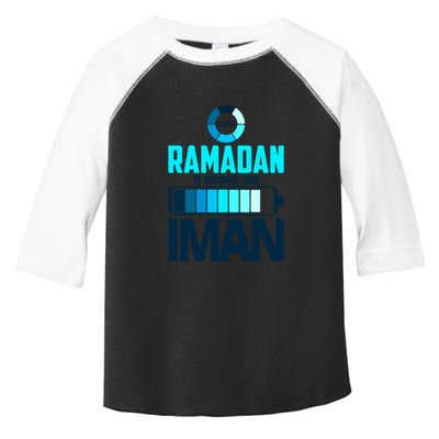 Loading Ramadan To Recharge Your Iman Gift For Ramadan Mubarak Toddler Fine Jersey T-Shirt