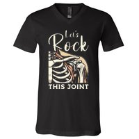 Lets Rock This Joint Shoulder Replacement Surgery Recovery V-Neck T-Shirt