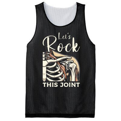 Lets Rock This Joint Shoulder Replacement Surgery Recovery Mesh Reversible Basketball Jersey Tank