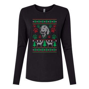 Labrador Retriever Ugly Christmas Holiday Dog Lover Gift Great Gift Womens Cotton Relaxed Long Sleeve T-Shirt