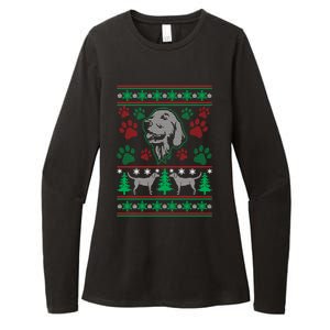 Labrador Retriever Ugly Christmas Holiday Dog Lover Gift Great Gift Womens CVC Long Sleeve Shirt