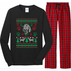 Labrador Retriever Ugly Christmas Holiday Dog Lover Gift Great Gift Long Sleeve Pajama Set