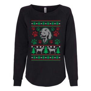 Labrador Retriever Ugly Christmas Holiday Dog Lover Gift Great Gift Womens California Wash Sweatshirt