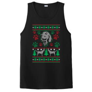 Labrador Retriever Ugly Christmas Holiday Dog Lover Gift Great Gift PosiCharge Competitor Tank