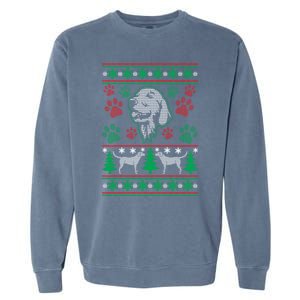 Labrador Retriever Ugly Christmas Holiday Dog Lover Gift Great Gift Garment-Dyed Sweatshirt